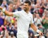 Novak Djokovic alivia sus problemas de rodilla y gana su primer partido en Wimbledon