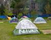 Universidad de Toronto | Manifestantes pro palestinos comienzan a desmantelar su campamento
