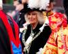La reina Camilla y el príncipe Eduardo celebraron en la ceremonia de la Orden del Cardo