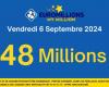 ¡Este
      viernes
      6
      de
      septiembre
      intenta
      ganar
      un
      bote
      excepcional
      de
      148
      millones
      de
      euros!