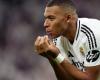 Kylian Mbappé marca en su primer partido de Champions con los madrileños