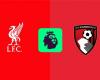 Retransmisión en directo del partido Liverpool y Bournemouth de la Premier League inglesa y canales de retransmisión