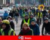 Manifestación contra el aplazamiento de la zona de bajas emisiones en Bruselas