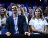 Federer brilla en las gradas junto a su esposa Mirka y la actriz Anna Wintour en la Laver Cup