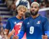 Ngapeth en Poitiers, entre bastidores de la llegada del campeón olímpico