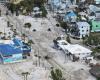 Una pequeña isla de Florida asoma la cabeza sobre el agua tras el huracán Helene