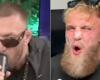 Jake Paul se burla de Conor McGregor en un video de imitación de cara en polvo