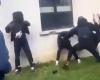 varios estudiantes pelean, uno de ellos recibe… “golpes con un martillo”!