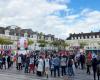 Entre 150 y 200 manifestantes este martes 1 de octubre en Beauvais