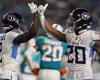 Los Titans obtienen la primera victoria de la temporada en una fea batalla contra los Dolphins