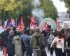 Huelga del 1 de octubre en Angers. “Estamos aquí para llevar sol donde hay nubes”