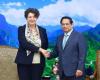 El Primer Ministro Pham Minh Chinh recibe a la Embajadora alemana Helga Margarete