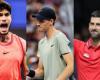 Tenis. ATP – Shanghái – Alcaraz, Sinner y Djokovic: el copioso programa del sábado