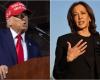 Trump y Harris refuerzan sus ataques a un mes de las elecciones