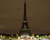 Ataques del 7 de octubre: la Torre Eiffel se oscureció en homenaje a las víctimas este lunes por la noche