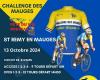 St Rémy En Mauges Challenge Des Mauges 13 de octubre de 2024 participantes en la carrera ciclista