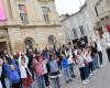 Un flashmob abre las Semanas de Información sobre Salud Mental en Arlés