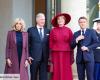 VIDEO GALA – Mathilde y Philippe de Bélgica en París: Brigitte Macron firma un elegante look de otoño que no deja dudas sobre su saber hacer en moda