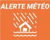 ☔ Alerta meteorológica: alerta de lluvia “roja”