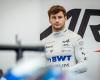 Victor Martins en el test de novatos del WEC con Alpine