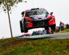 Líder del Rally de Europa Central, Thierry Neuville corre hacia su primer título mundial