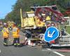 Un vehículo pesado choca con una furgoneta de Vinci Autoroutes: “Muy conmocionado”, el patrullero se salvó de lo peor