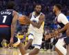 Andrew Wiggins y Steph Curry calificados en la derrota de los Warriors ante los Clippers