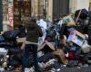 La huelga de los recolectores de basura provoca la acumulación de 600 toneladas de residuos.