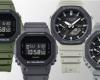 Los nuevos relojes de la serie G-SHOCK Urban Utility de Casio cuentan con plástico de biomasa y biseles de doble capa