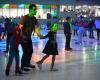 Nuestras imágenes más bonitas del día “Halloween” que volvió a estar lleno de gente en la pista de hielo de Brive