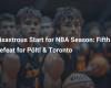 Comienzo desastroso de la temporada de la NBA: quinta derrota de Pöltl y Toronto