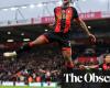 Antoine Semenyo marca la diferencia cuando Bournemouth derroca al Manchester City | primera división