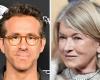 Ryan Reynolds responde a los comentarios de Martha Stewart