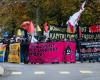 Manifestación en Winterthur: varios centenares de personas protestaron contra la escasez de viviendas