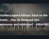 La leyenda brasileña Adriano vuelve a las calles… ¿Ha recaído en la depresión y la adicción? – HIBAPRESS