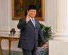 Diplomacia: el presidente indonesio, Prabowo Subianto, visitará China