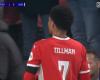 Malik Tillman del PSV sorprende en el partido de Champions ante el Girona