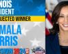 AP: Kamala Harris gana los 19 votos electorales de Illinois | Su 13. Autoridad Electoral: Decisión 2024