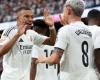 Mbappé lidera el ataque del Real Madrid ante el Milan en la Champions