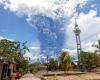 Nube de ceniza de casi 8 kilómetros en una nueva erupción del volcán Laki-Laki