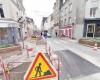 Rue Gambetta, en Cherbourg-en-Cotentin, se están terminando otras obras