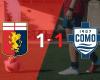 Empate agónico de Genoa ante Como 1907 con un decisivo gol de Alessandro Vogliacco