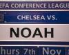 Chelsea contra FC Noah, Liga de Conferencia de la UEFA: blog en vivo; reflejos