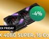 Este precio reducido para el potente RTX 4080 SUPER de NVIDIA es poco común. No estoy seguro de que el Black Friday sea mejor…