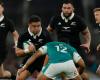 Una semana antes de enfrentarse a Francia, los All Blacks ponen de rodillas a Irlanda