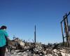 EN FOTOS. Paisajes de desolación y el avance de los bomberos ante el incendio cerca de Los Ángeles