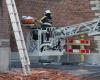 Incendio en curso en Soumagne en una casa en construcción