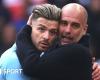 Jack Grealish: el técnico del Manchester City, Pep Guardiola, descontento con la llamada de Inglaterra