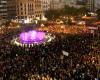 Una monstruosa manifestación en Valencia para protestar contra la gestión de las mortales inundaciones en España