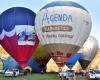 Los globos aerostáticos despegaron sobre Alto Loira